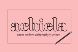 Achiela Family: A Professional Sans Serif Font for Small Businesses