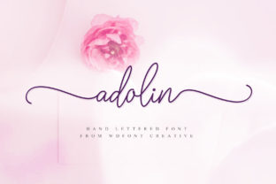 Adolin: A Handwritten Font That Makes Your Brand Feel Thoughtful