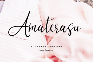 Amaterasu: A Script Handwritten Font That Elevates Your Brand