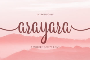 Arayara: A Delicate Handwritten Font for Thoughtful Web Design