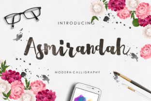 Asmirandah: A Modern Handwritten Font for Digital Branding
