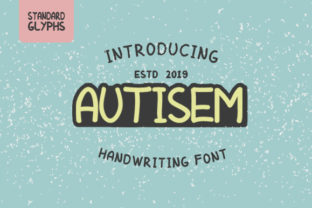 AUTISEM: A Bold Handwritten Font That Stands Out in Fast-Scrolling Feeds