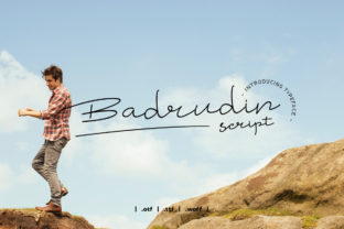 Badrudin: A Handwritten Font That Builds Trust