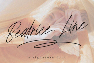 Beatrice Line: A Handwritten Font That Makes Your Brand Feel Thoughtful