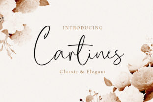 Cartines Handwritten Font for Crafters & Sellers