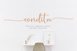 Condita: A Handwritten Font That Breathes Quiet Romance Into Editorial Design