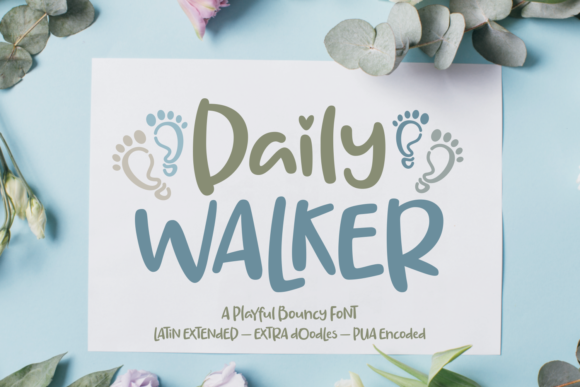 Daily Walker: A Charming Script Font for Editorial Warmth