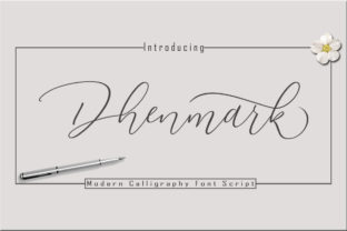 Dhenmark Duo: A Script Handwritten Font That Elevates Your Brand