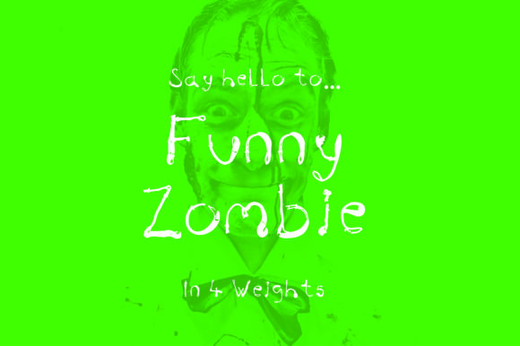 Funny Zombie: A Script Handwritten Font That Grabs Attention—Not Just Giggles