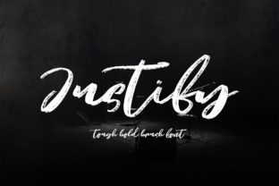 Justify: A Hand-Brushed Script Font That Builds Brand Trust