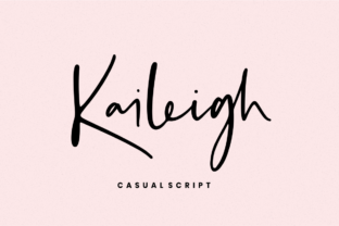Kaileigh: A Warm, Confident Handwritten Font for Real Branding