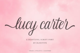 Lucy Carter Script: A Handwritten Font That Breathes Life Into Editorial Design