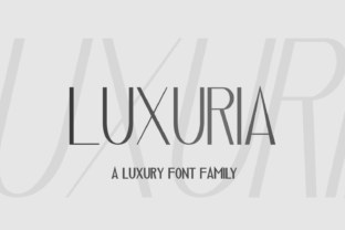 Luxuria: A Sophisticated Sans Serif Font for Handmade Creators