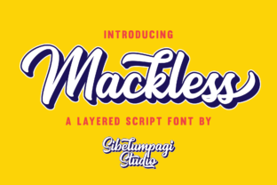 Mackless: A Bold Handwritten Font for Crafters & Sellers