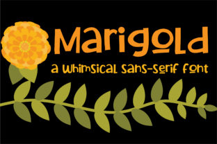Marigold: A Whimsical Sans Serif for Thoughtful Editorial Moments