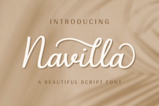 Navilla: A Script Font That Feels Like a Thoughtful Pause