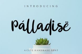 Palladise: A Handwritten Font That Feels Like Your Best Creative Instinct