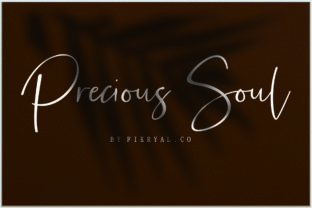 Precious Soul: A Handwritten Font That Feels Like Home