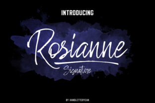 Rosianne: A Handwritten Font That Elevates Real Small Business Branding