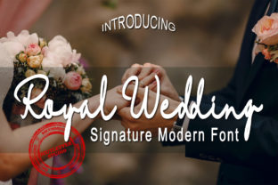 Royal Wedding: A Modern Handwritten Font for Digital Branding