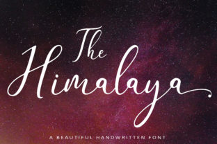 The Himalaya: A Modern Script Font for Digital Branding