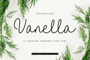 Vanella: A Script Handwritten Font That Earns Its Place