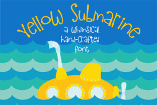Yellow Submarine Font: Playful, Professional Branding for Small Businesses