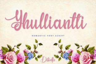 Yhulliantti: A Fresh Script Handwritten Font for Digital Branding